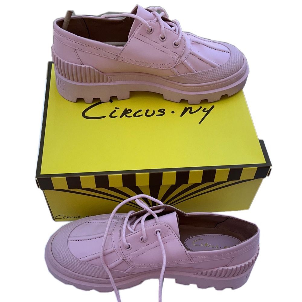 Circus NY by Sam edelman ISA Oxford size 8.5 pink lug platform